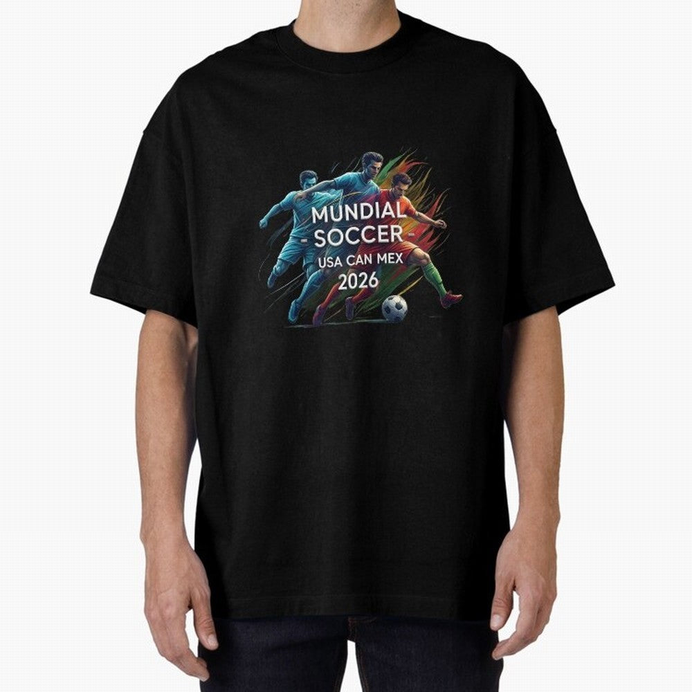 Mundial Soccer 2026 Classic T-Shirt Represent Fans Who Live for FIFA World Cup 2026 Group Stage Spirit, Featuring France, CR7 and Messi, Stadium Chants, National Pride, Trophy Dreams and Unforgettable Football Memories; Perfect for Fans,