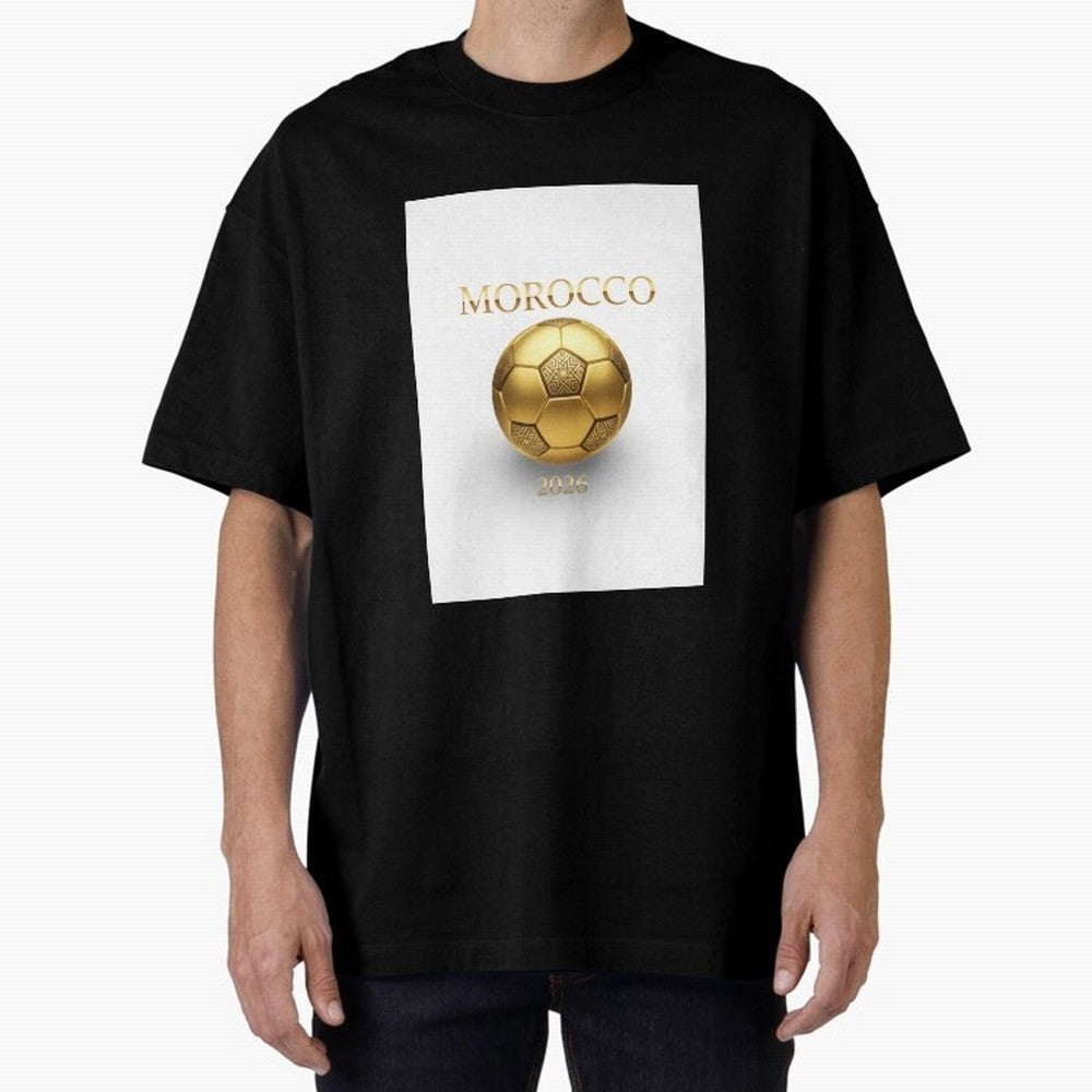 Copy of Morocco 2026 World Cup - Traditional Zellige Football Design Classic T-Shirt Feel FIFA World Cup 2026 USA Canada Mexico Spirit, Filled with Argentina, France and Brazil, Messi, Sports Nostalgia, International Competition, Famous Players and