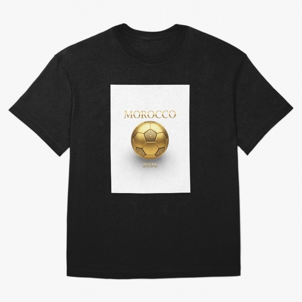 Copy of Morocco 2026 World Cup - Traditional Zellige Football Design Classic T-Shirt Feel FIFA World Cup 2026 USA Canada Mexico Spirit, Filled with Argentina, France and Brazil, Messi, Sports Nostalgia, International Competition, Famous Players and
