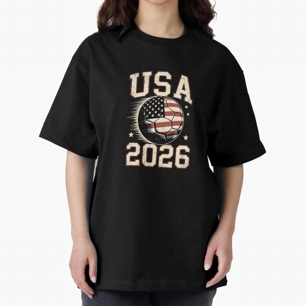 USA Soccer World Cup 2026 American Fan T-Shirt_88555733 Classic T-Shirt Join the Countdown to Match Day Hype around FIFA World Cup 2026, CR7, Spain, Supporter Pride, Iconic Celebrations, Legendary Names and Global Match Day Energy; Perfect for