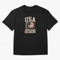 USA Soccer World Cup 2026 American Fan T-Shirt_88555733 Classic T-Shirt Join the Countdown to Match Day Hype around FIFA World Cup 2026, CR7, Spain, Supporter Pride, Iconic Celebrations, Legendary Names and Global Match Day Energy; Perfect for