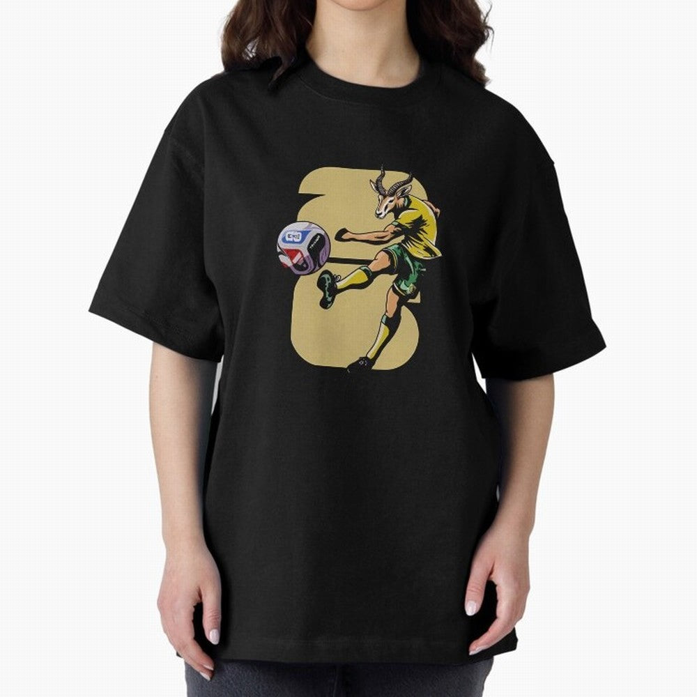 South Africa Springbok Soccer T-Shirt_91176937 Classic T-Shirt Make Memories around FIFA World Cup 2026 for Fans of Cristiano Ronaldo and Brazil, Bringing Champion Mindset, Group Stage Buzz, Knockout Tension and Passionate Fan Culture; Great for