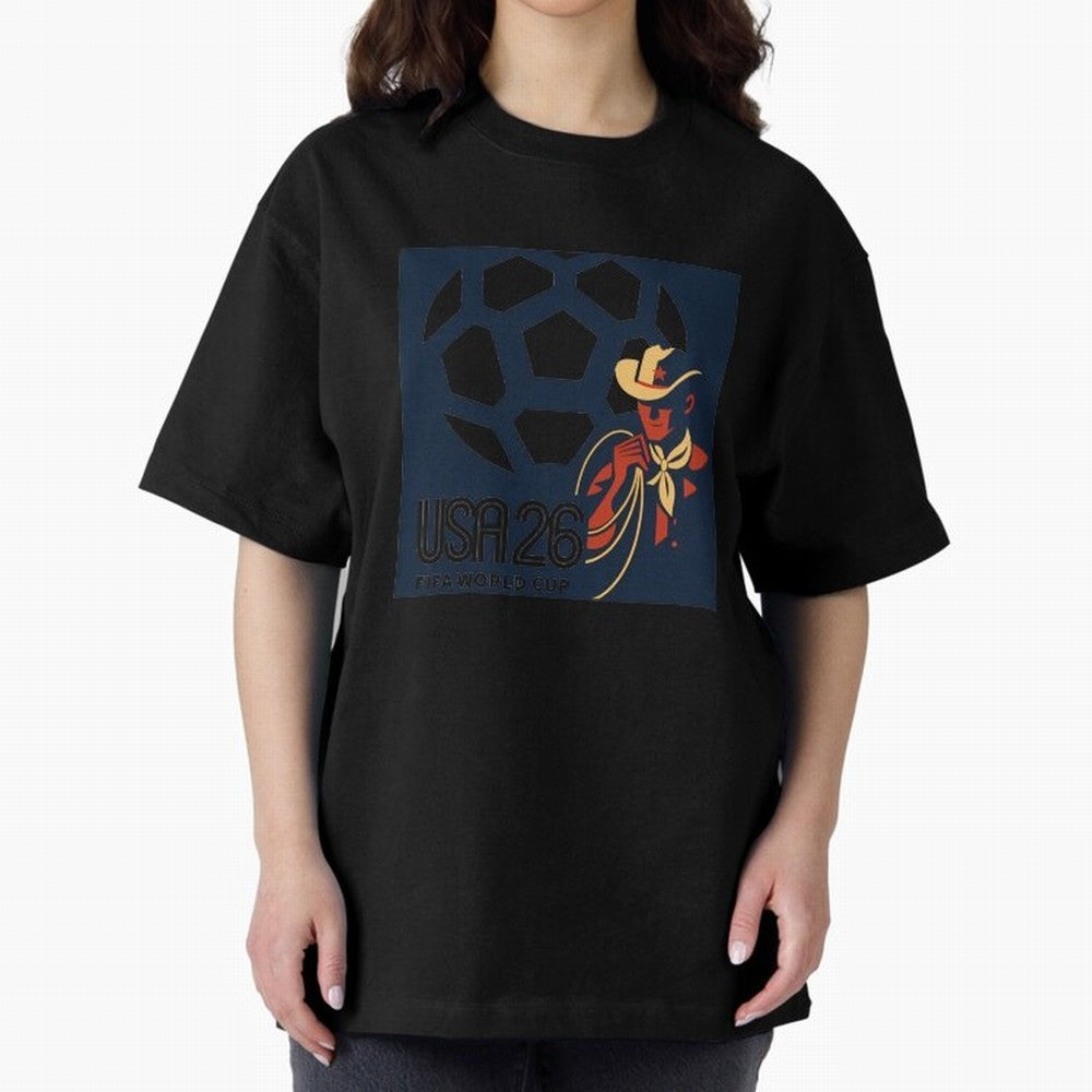 FIFA 2026 T-Shirt_87943139 Classic T-Shirt Show Fan Pride Across Match Day Hype around FIFA World Cup 2026 USA Canada Mexico, Haaland, Portugal, Spain and Germany, Championship Spirit, Famous Goals, Roaring Crowds and International Football Unity;