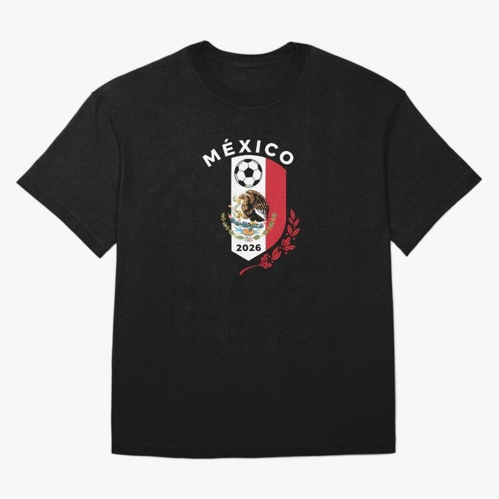 Mexico Emblem World Cup Soccer 2026 Football Crew T-Shirt_83050167 Classic T-Shirt Join the Countdown to Match Day Hype around FIFA World Cup 2026, Neymar, Germany, Stadium Chants, National Pride, Trophy Dreams and Unforgettable Football Memories;