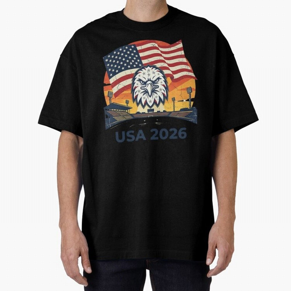 American Eagle 2026 USA World Cup Classic T-Shirt Bring Trophy Dreams to Global Football Passion for FIFA World Cup 2026 USA Canada Mexico, Built around Messi, Portugal, Game Day Rituals, Football Legends, Country Pride and the Road to the Final;