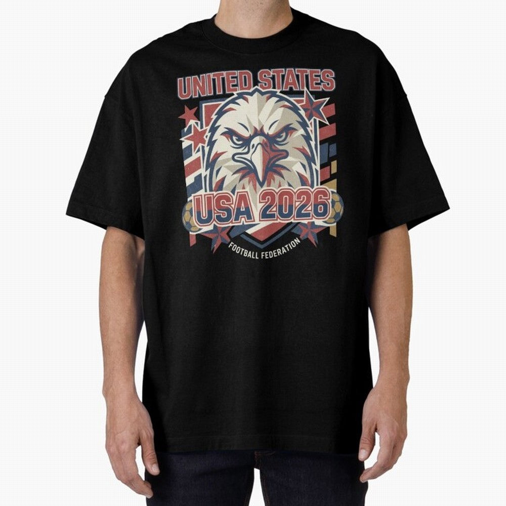 USA 2026 Retro Vintage World Cup Classic T-Shirt Fuel FIFA World Cup 2026 Featuring Haaland and Mbappe, England and Germany Energy, Stadium Memories, Football Loyalty, International Chants and Championship Tradition; Ideal for Passionate Fans Who