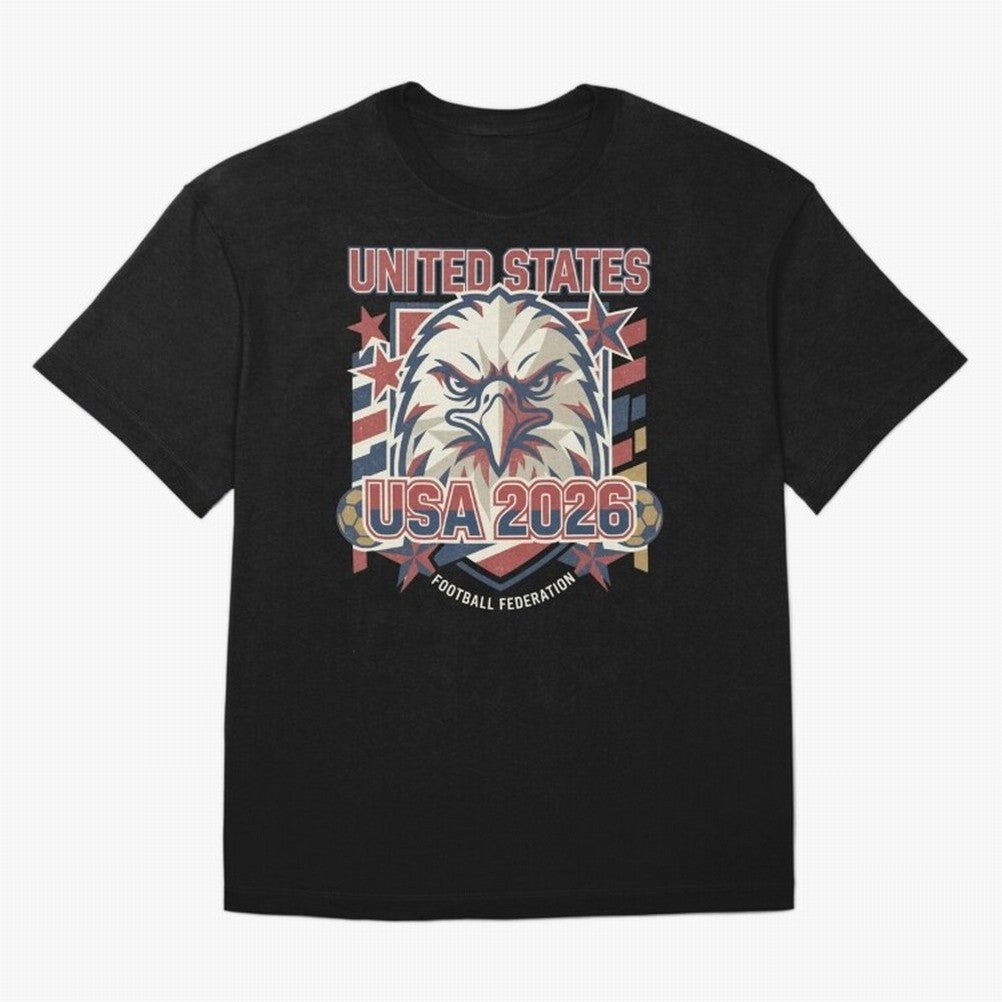 USA 2026 Retro Vintage World Cup Classic T-Shirt Fuel FIFA World Cup 2026 Featuring Haaland and Mbappe, England and Germany Energy, Stadium Memories, Football Loyalty, International Chants and Championship Tradition; Ideal for Passionate Fans Who