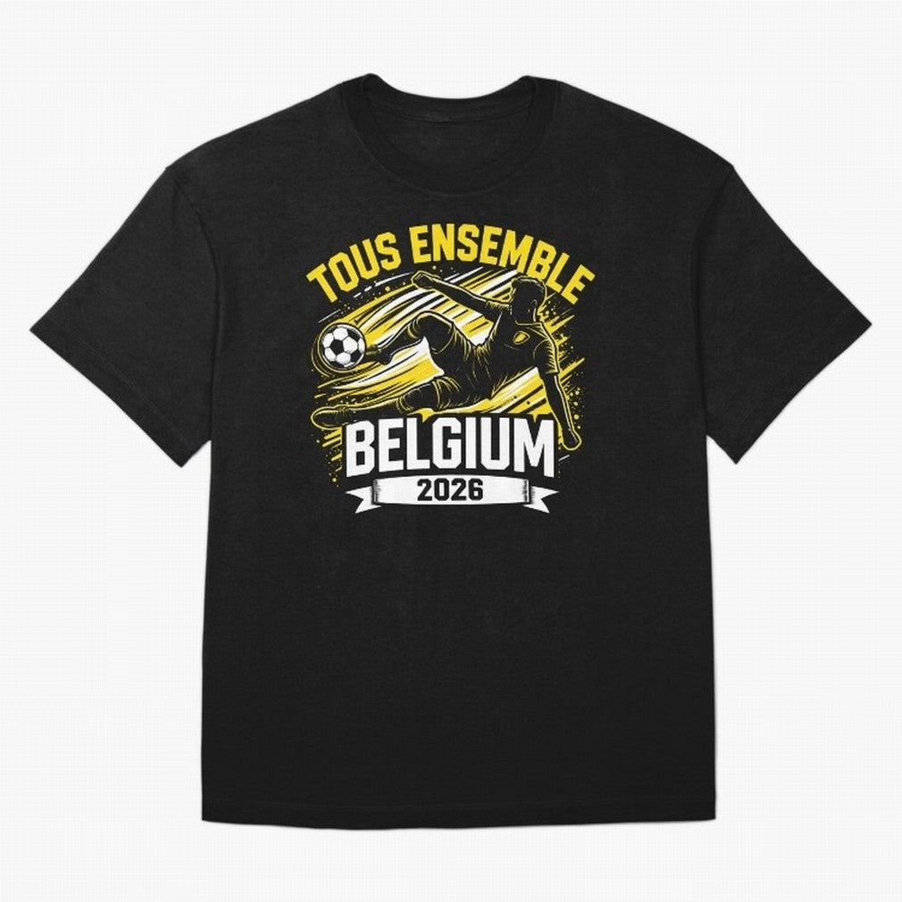 Belgium Fan Art World Cup 2026 Classic T-Shirt Treasure the FIFA World Cup 2026 Group Stage Journey through Mbappe Highlights, Netherlands Pride, Stadium Memories, Football Loyalty, International Chants and Championship Tradition; Great for