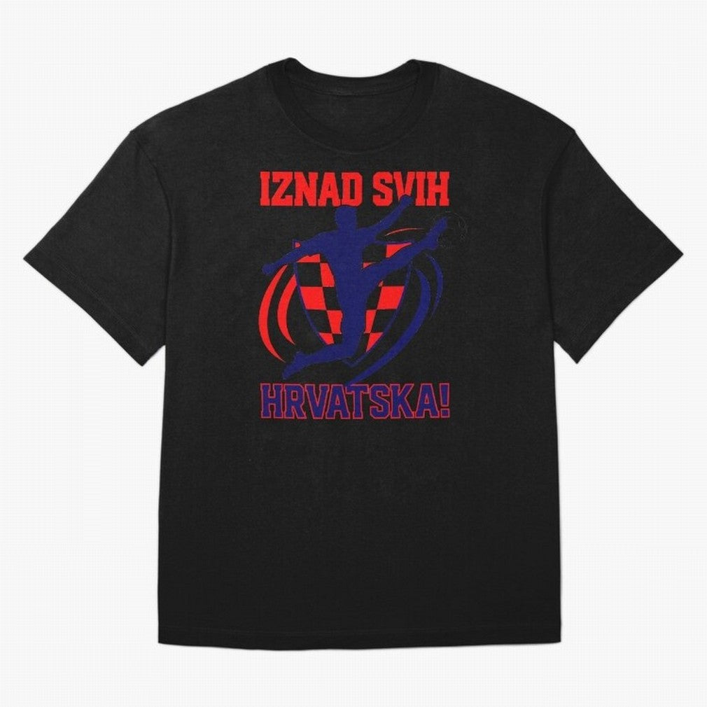 Croatia Fan Art World Cup 2026 Classic T-Shirt Follow the Final Road of Match Day Hype around FIFA World Cup 2026 USA Canada Mexico, Messi, Neymar and Mbappe, England, France and Netherlands, Global Supporter Spirit, Legendary Goals, National