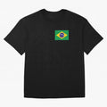 Brazil Flag Classic T-Shirt Celebrate National Team Dreams in FIFA World Cup 2026 Group Stage Spirit, Made for Portugal, Spain and Germany, Messi and Cristiano Ronaldo, Championship Spirit, Famous Goals, Roaring Crowds and International Football