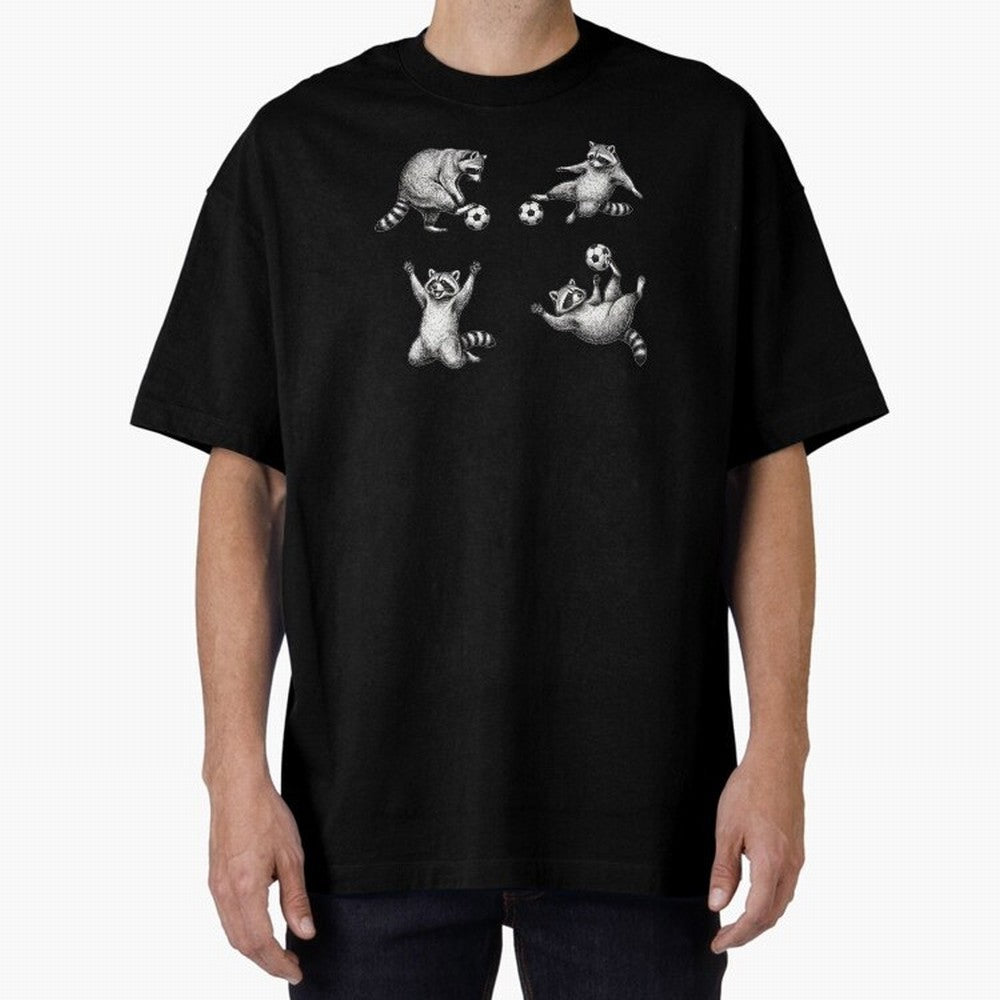 Funny Raccoon Soccer World Cup 2026 Games Classic T-Shirt Show Support during FIFA World Cup 2026 Centered on Cristiano Ronaldo, France Energy, Championship Spirit, Famous Goals, Roaring Crowds and International Football Unity; Ideal for Passionate