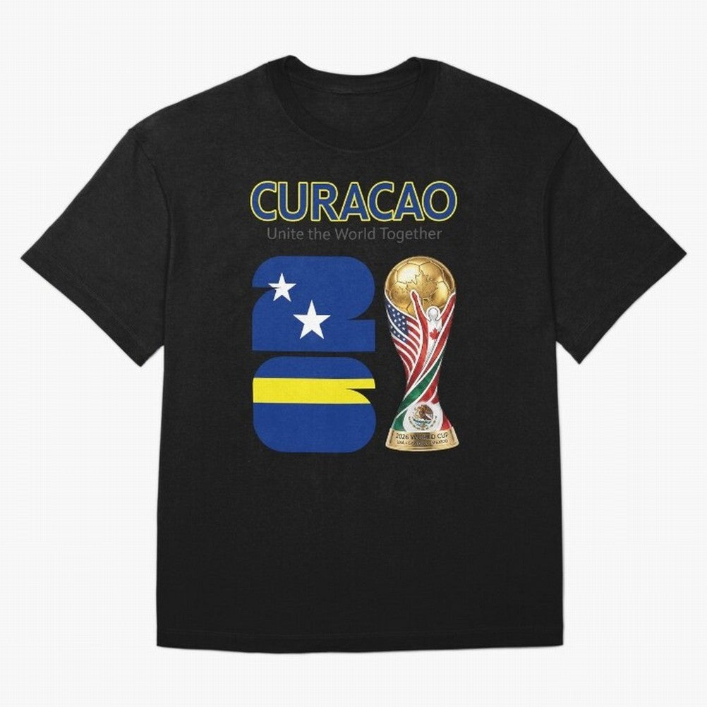 World Cup 2026, IMG 028, CURACAO 001 Classic T-Shirt Bring International Match Energy to Match Day Hype around FIFA World Cup 2026 Group Stage, Neymar, Haaland and Cristiano Ronaldo, Argentina, Global Supporter Spirit, Legendary Goals, National