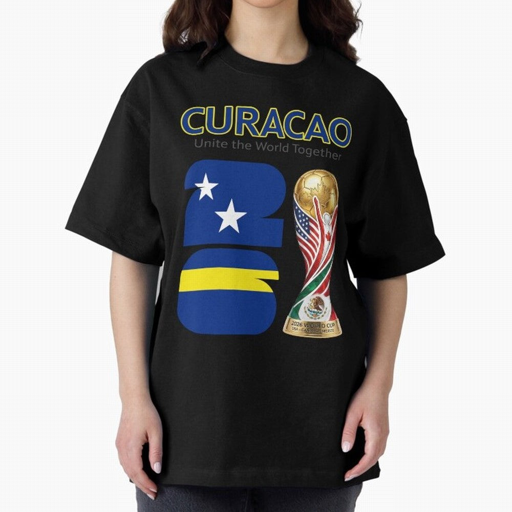 World Cup 2026, IMG 028, CURACAO 001 Classic T-Shirt Bring International Match Energy to Match Day Hype around FIFA World Cup 2026 Group Stage, Neymar, Haaland and Cristiano Ronaldo, Argentina, Global Supporter Spirit, Legendary Goals, National