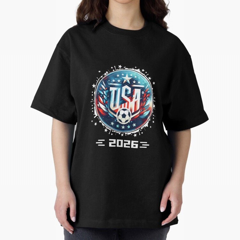 USA Player 2026 Boys Kids Men Women Teen USA 2026 Classic T-Shirt Celebrate the Road through FIFA World Cup 2026 Group Stage Spirit, Centered on England and Germany, CR7 and Messi, Vintage Soccer Flavor, Modern Football Stars, National Flags and