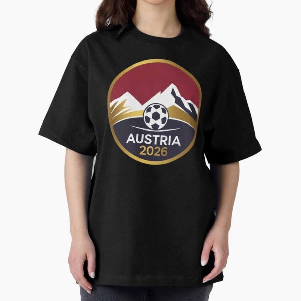 Austria 2026 Classic T-Shirt Get Ready for FIFA World Cup 2026 USA Canada Mexico Centered on Mbappe and Neymar, England Energy, Fan Favorite Moments, National Team Passion, Big Match Drama and Soccer History; Ideal for Football Dads, Football Moms,