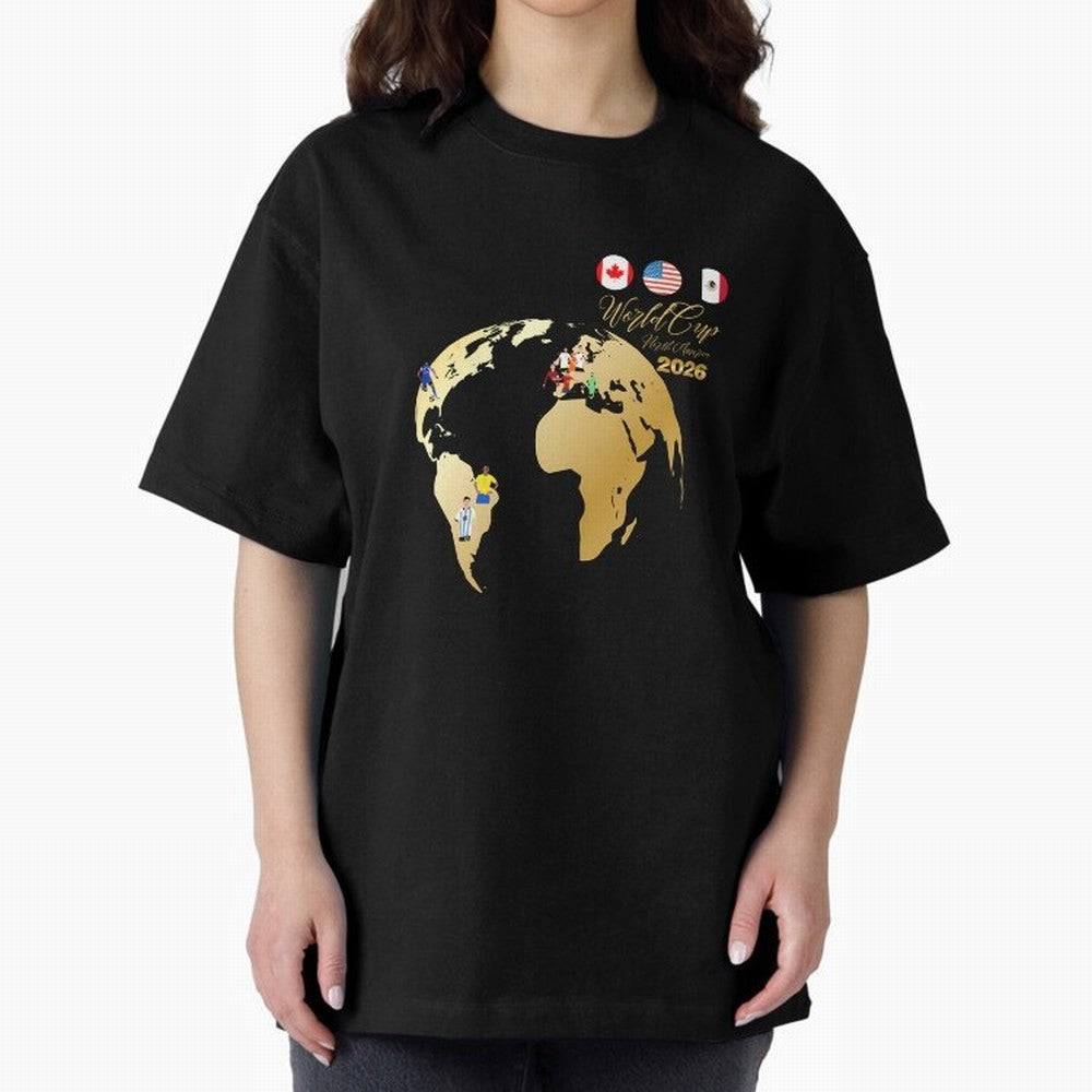 World Cup 2026 T-Shirt_70890629 Classic T-Shirt Bring a Vintage Feel to FIFA World Cup 2026 Group Stage for Fans of Messi, CR7 and Mbappe and Argentina and Brazil, Bringing Champion Mindset, Group Stage Buzz, Knockout Tension and Passionate Fan