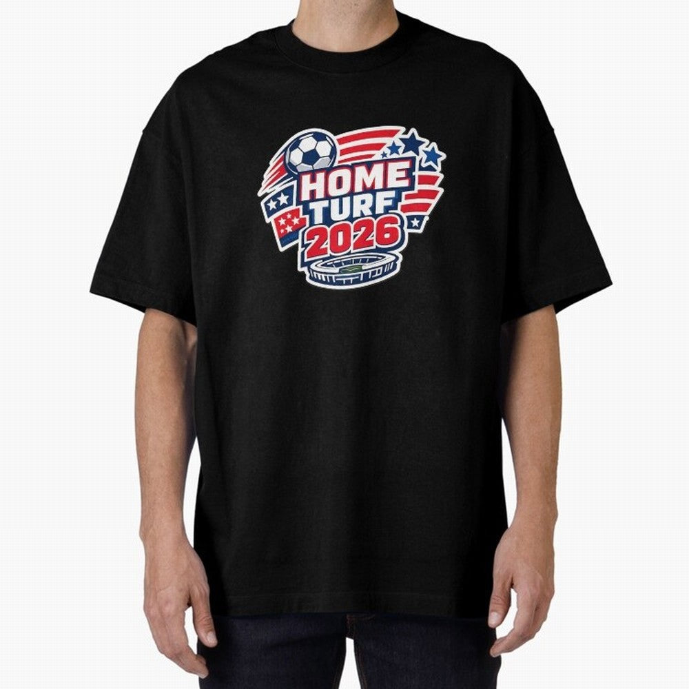 USA FIFA WORLD CUP 2026 ¨C Home Turf Soccer Style Classic T-Shirt Join FIFA World Cup 2026 USA Canada Mexico for Fans of CR7 and Argentina, France and Brazil, Bringing Stadium Memories, Football Loyalty, International Chants and Championship