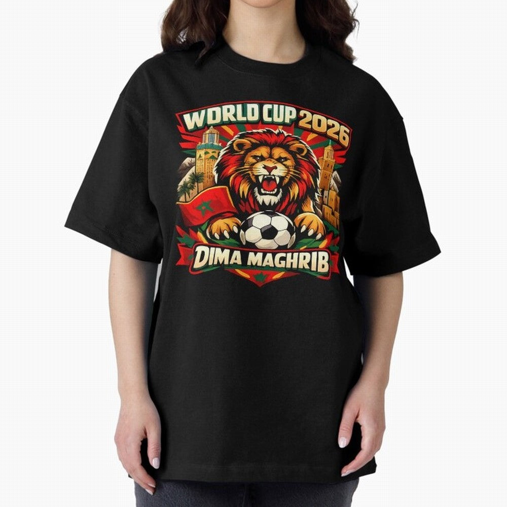 World Cup 2026, Dima Maghrib, June 13, 2026, We Are Morocco, Go Morocco, Morocco vs Brazil, Morocco World Cup 2026, World Morocco, Maghrib Classic T-Shirt Bring a Champion Mindset to Global Football Passion for FIFA World Cup 2026, Built around