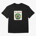Go Brazil Soccer Ball Flag | Brazilian Football Fan Graphic Tee Classic T-Shirt Capture Stadium Memories from Match Day Hype around FIFA World Cup 2026 USA Canada Mexico, Haaland and Mbappe, Argentina, France and Brazil, Champion Mindset, Group