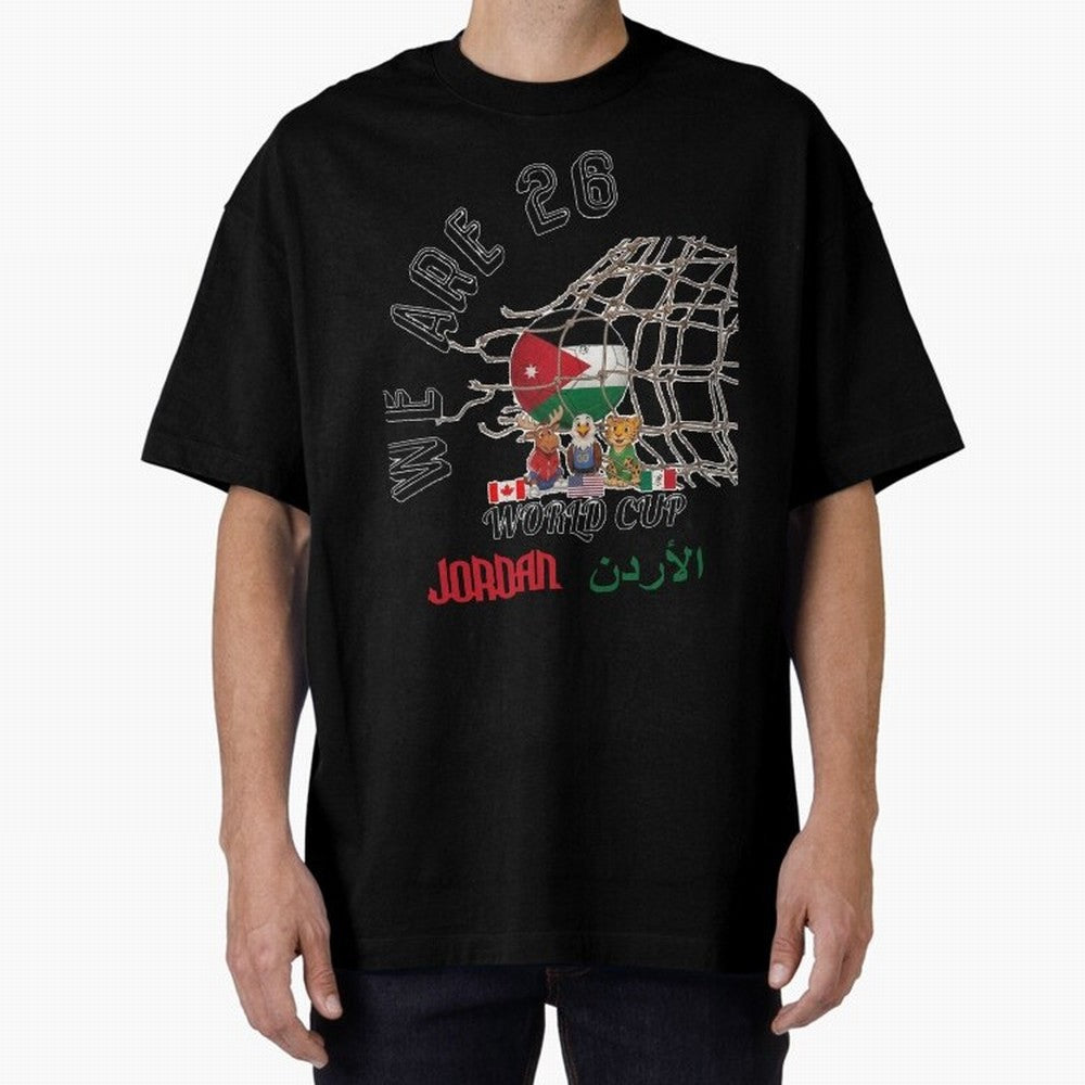 World cup 26 - Jordan Classic T-Shirt Celebrate the Road through the FIFA World Cup 2026 Journey through Neymar Highlights, France and Portugal Pride, Fan Favorite Moments, National Team Passion, Big Match Drama and Soccer History; Ideal for