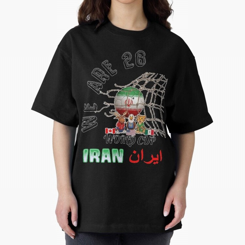 World cup 26 - Iran Classic T-Shirt Show Your Stadium Side during FIFA World Cup 2026 Group Stage for Fans of Messi and Argentina, France and Brazil, Bringing Champion Mindset, Group Stage Buzz, Knockout Tension and Passionate Fan Culture; Great