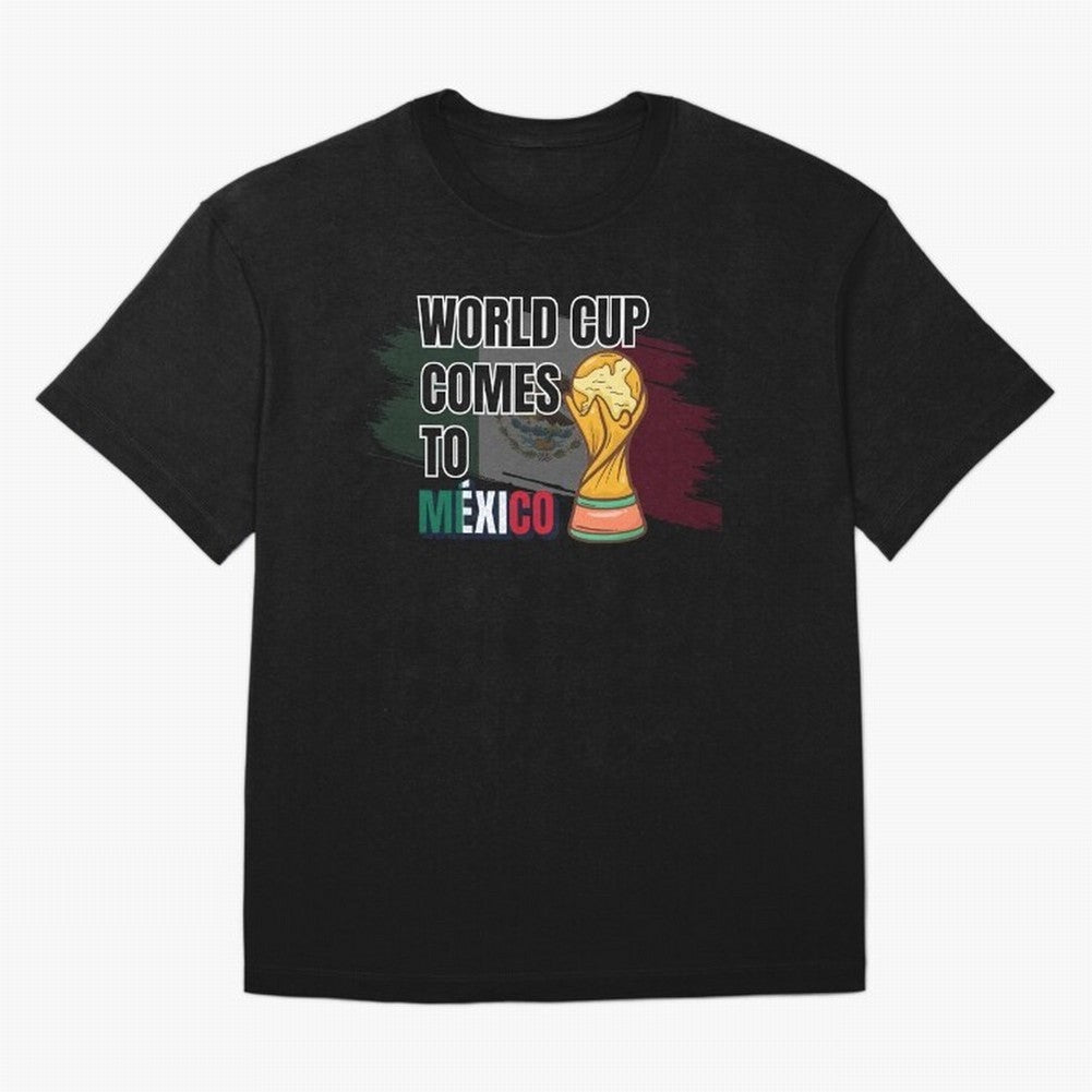 World Cup comes to Mexico Classic T-Shirt Upgrade the FIFA World Cup 2026 Group Stage Journey through CR7 and Messi Highlights, Portugal, Spain and Germany Pride, Stadium Chants, National Pride, Trophy Dreams and Unforgettable Football Memories;