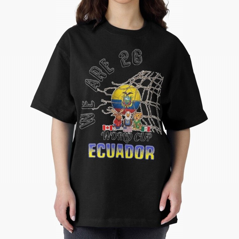 World cup 26 - Ecuador Classic T-Shirt Follow Every Goal of FIFA World Cup 2026 Group Stage for Fans of Haaland and Argentina, France and Brazil, Bringing Champion Mindset, Group Stage Buzz, Knockout Tension and Passionate Fan Culture; Great for