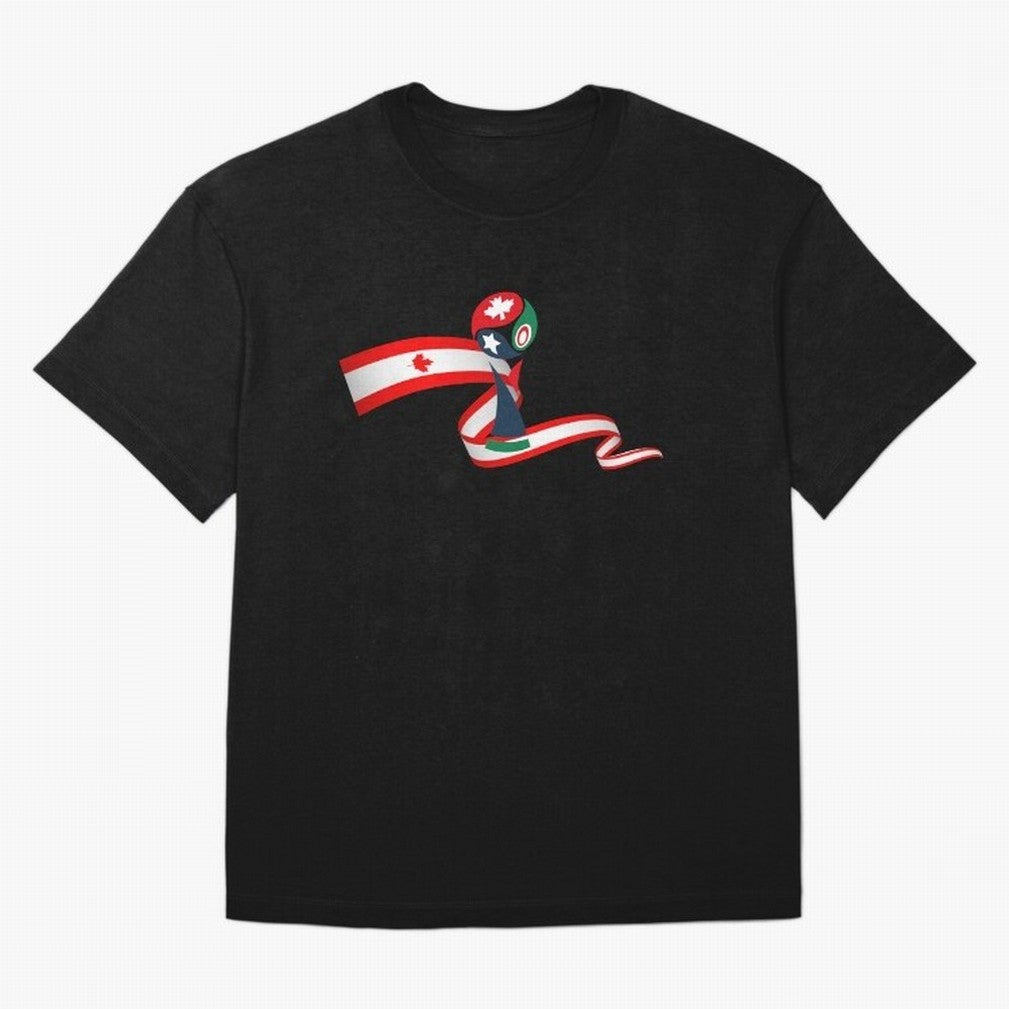 World Cup 2026 Team Canada Classic T-Shirt Share the Excitement of Global Football Passion for FIFA World Cup 2026, Made for Messi, Neymar and Mbappe, Argentina, Champion Mindset, Group Stage Buzz, Knockout Tension and Passionate Fan Culture; Ideal