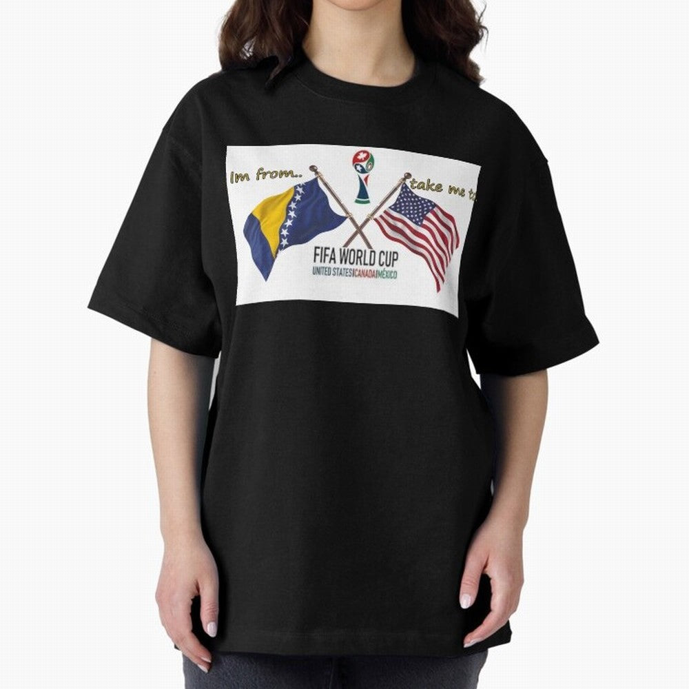 Bosnia and Herzegovina Classic T-Shirt Discover Global Football Passion for FIFA World Cup 2026 Group Stage, Centered on Neymar, Haaland and Cristiano Ronaldo, Argentina, Match Day Excitement, Supporter Culture, Golden Goals and Global Football