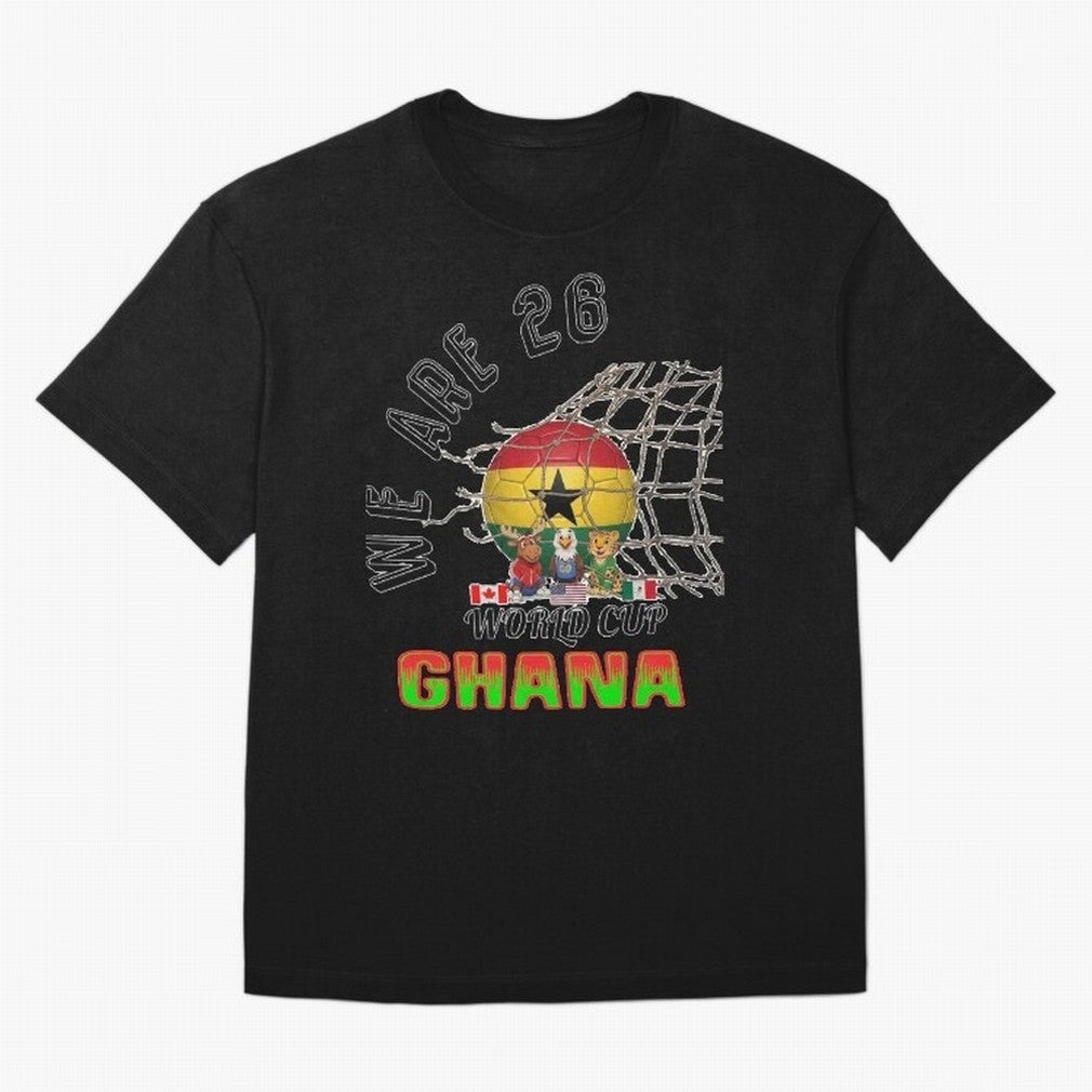 World cup 26 - Ghana Classic T-Shirt Enjoy Match Day Hype around FIFA World Cup 2026, Haaland, Argentina, France and Brazil, Tournament Hype, Historic Matchups, Family Viewing Parties and Global Sports Pride; Great for Supporters Who Love Legendary