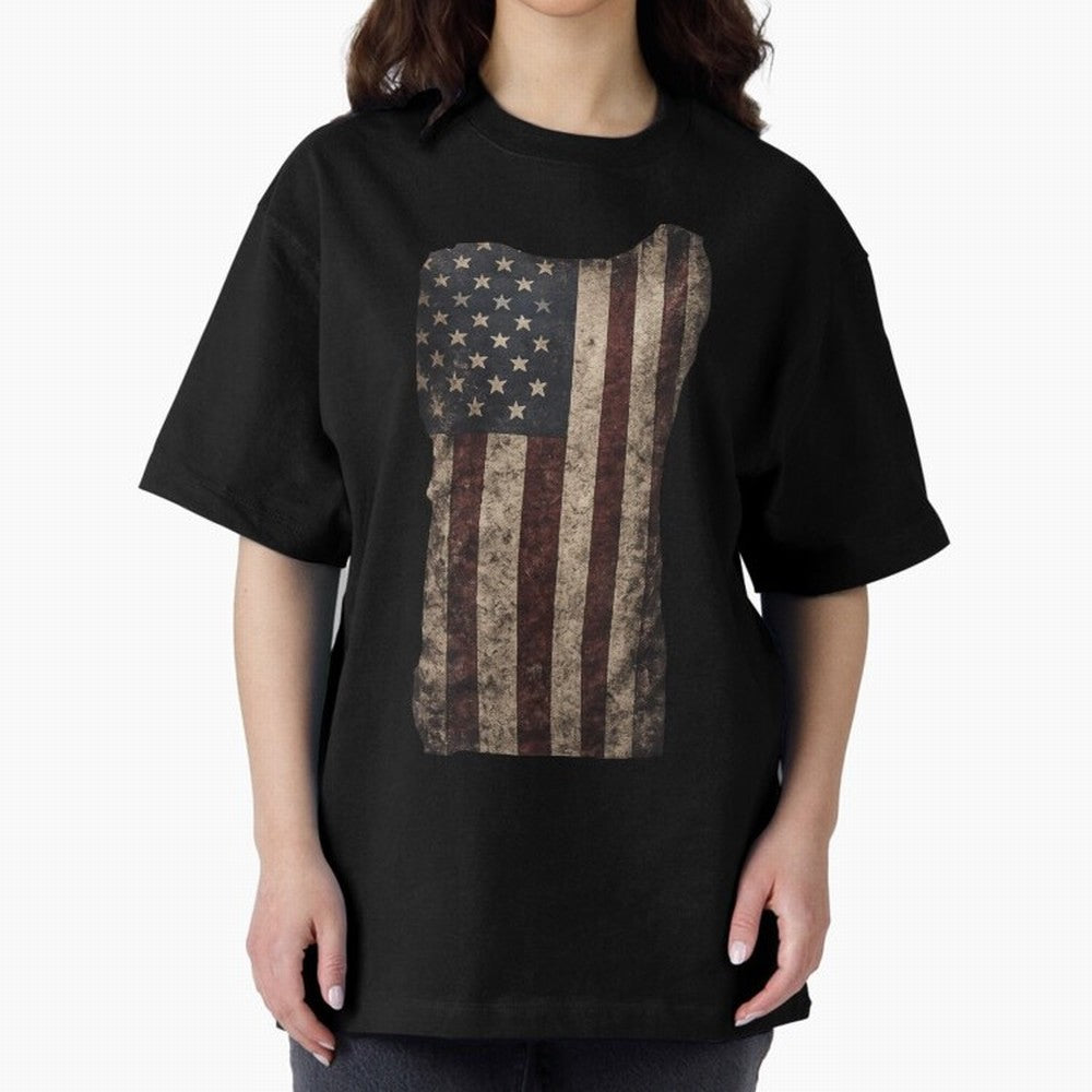 Vintage American Flag Soccer Fan Design Classic T-Shirt Make Memories around FIFA World Cup 2026 for Fans of Cristiano Ronaldo and Brazil, Bringing Champion Mindset, Group Stage Buzz, Knockout Tension and Passionate Fan Culture; Great for Watch