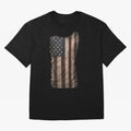 Vintage American Flag Soccer Fan Design Classic T-Shirt Make Memories around FIFA World Cup 2026 for Fans of Cristiano Ronaldo and Brazil, Bringing Champion Mindset, Group Stage Buzz, Knockout Tension and Passionate Fan Culture; Great for Watch