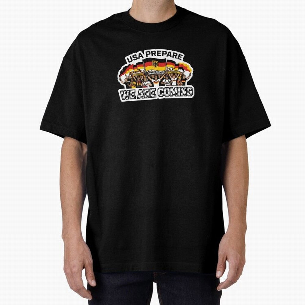 Germany Soccer Fans 2026 Sticker We Are Coming Classic T-Shirt Fuel Your Fan Pride for the FIFA World Cup 2026 Group Stage Journey through Haaland Highlights, Portugal Pride, Retro Football Energy, Iconic Rivalries, Trophy Chase Drama and Stadium