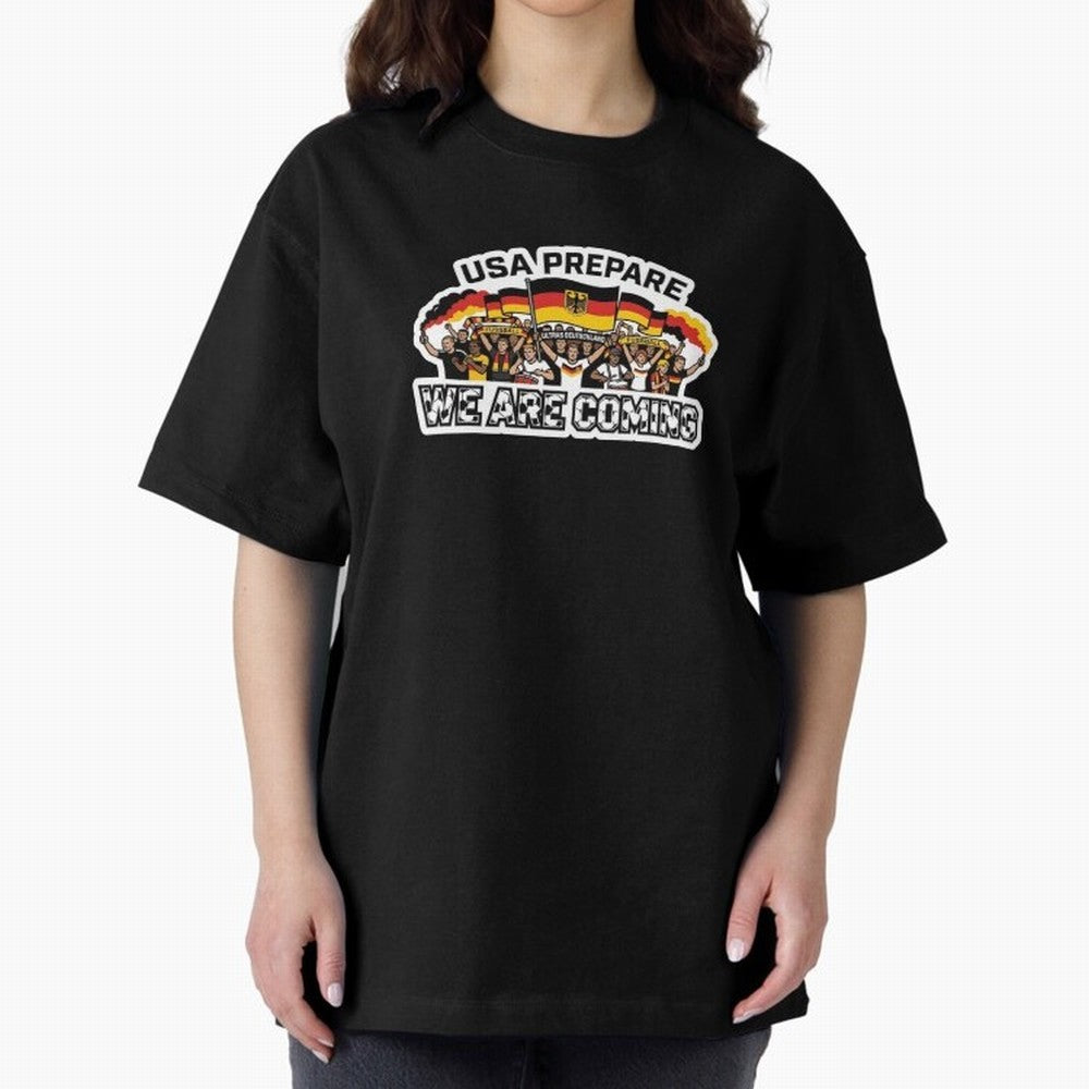 Germany Soccer Fans 2026 Sticker We Are Coming Classic T-Shirt Fuel Your Fan Pride for the FIFA World Cup 2026 Group Stage Journey through Haaland Highlights, Portugal Pride, Retro Football Energy, Iconic Rivalries, Trophy Chase Drama and Stadium