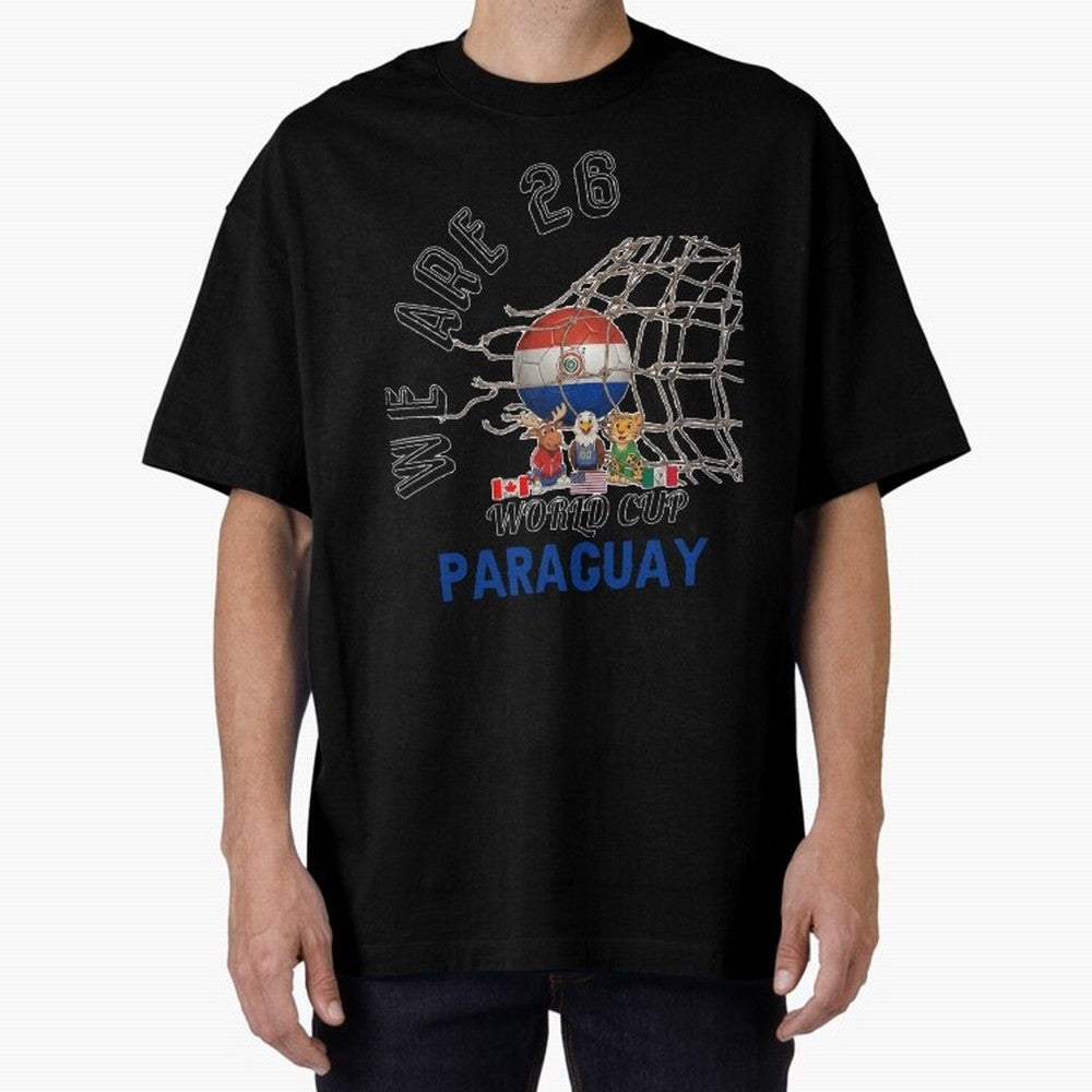 World cup 26 - Paraguay Classic T-Shirt Represent Fans Who Live for Match Day Hype around FIFA World Cup 2026 Group Stage, Messi, CR7 and Mbappe, Portugal, Spain and Germany, Champion Mindset, Group Stage Buzz, Knockout Tension and Passionate Fan