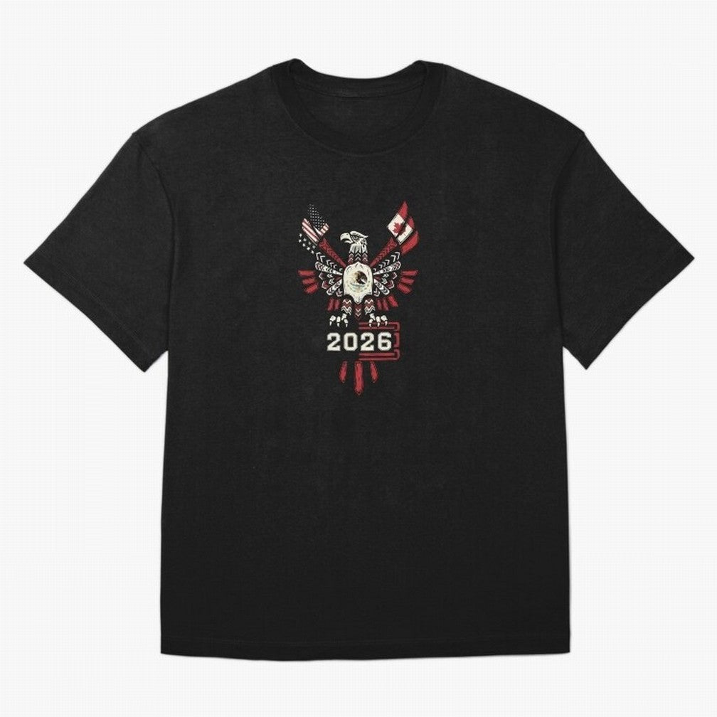 Rise of the North Eagle - Soccer Team Spirit 2026 T-Shirt_82784061 Classic T-Shirt Celebrate Soccer Greatness during the FIFA World Cup 2026 USA Canada Mexico Journey through Mbappe Highlights, Brazil, Portugal and Argentina Pride, Game Day