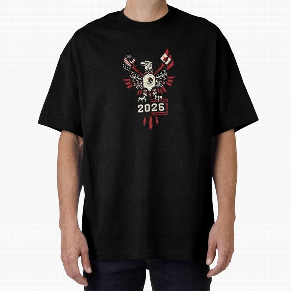 Rise of the North Eagle - Soccer Team Spirit 2026 T-Shirt_82784061 Classic T-Shirt Celebrate the Magic of FIFA World Cup 2026 USA Canada Mexico for Fans of Messi, CR7 and Mbappe and Brazil, Portugal and Argentina, Bringing Football Passion,
