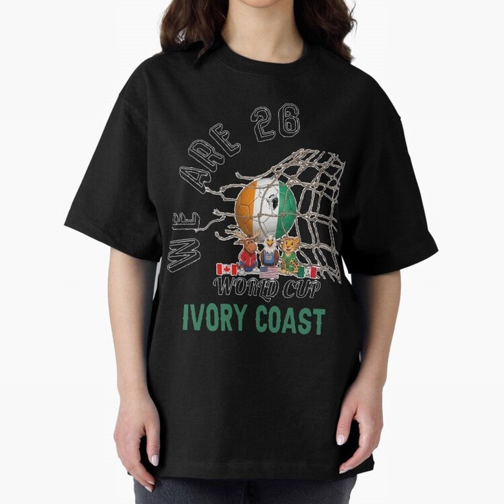 World cup 26 - Ivory Coast Classic T-Shirt Showcase FIFA World Cup 2026 Group Stage Built around CR7 and Messi, Spain Energy, Goal Celebration Energy, Supporter Heritage, Football Icons and Worldwide Tournament Joy; Created for Match Day Parties,
