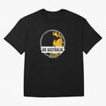 Golden Green Kangaroo Emblem Go Australia 2026 Supporter Design T-Shirt_83662099 Classic T-Shirt Bring a Champion Mindset to Match Day Hype around FIFA World Cup 2026, CR7 and Messi, Germany, Stadium Chants, National Pride, Trophy Dreams and