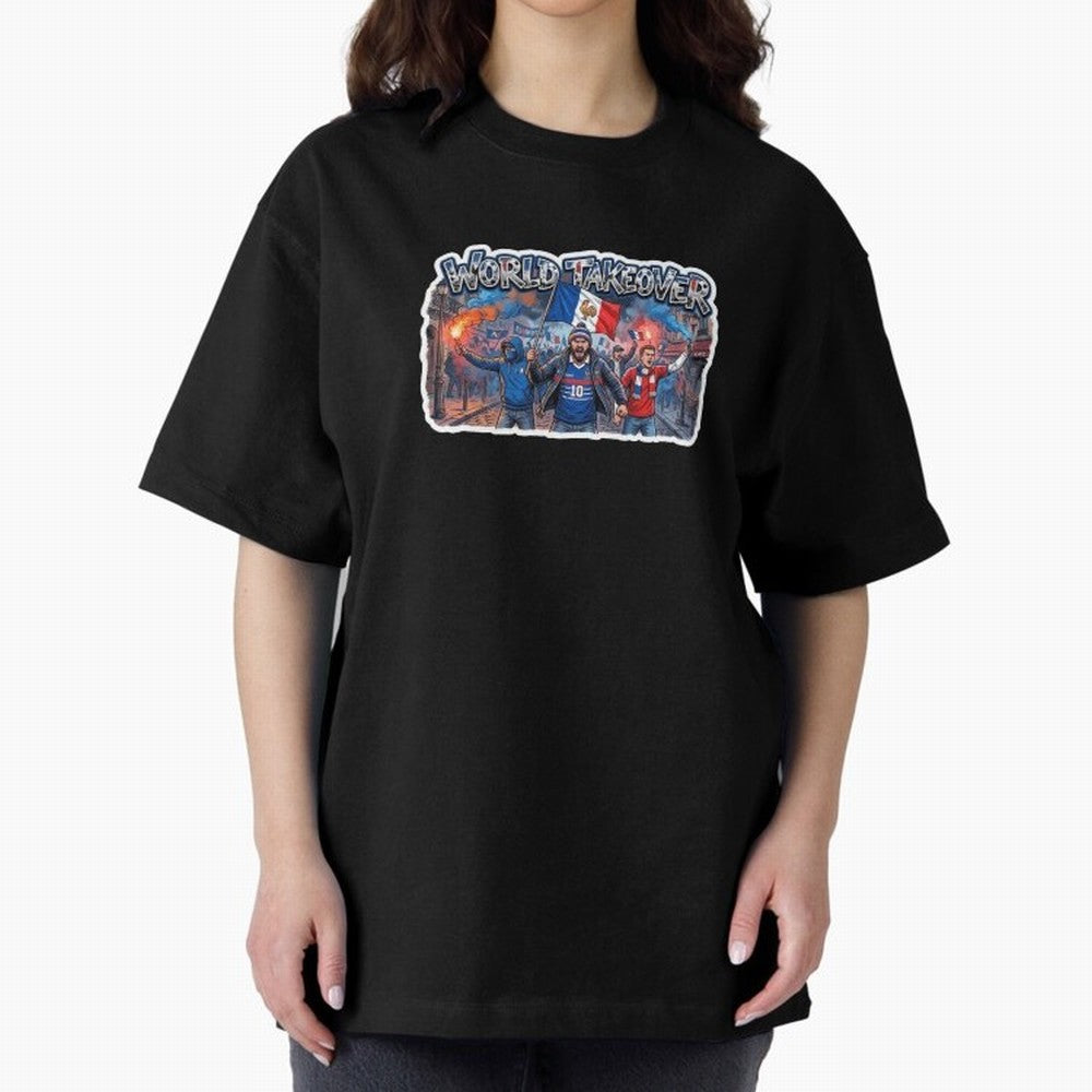 France Soccer Fans Street Power Sticker 2026 Football Supporters Classic T-Shirt Share Global Football Passion for FIFA World Cup 2026 USA Canada Mexico, Driven by Messi, Neymar and Mbappe, Spain and Netherlands, Soccer Culture, Superstar Moments,