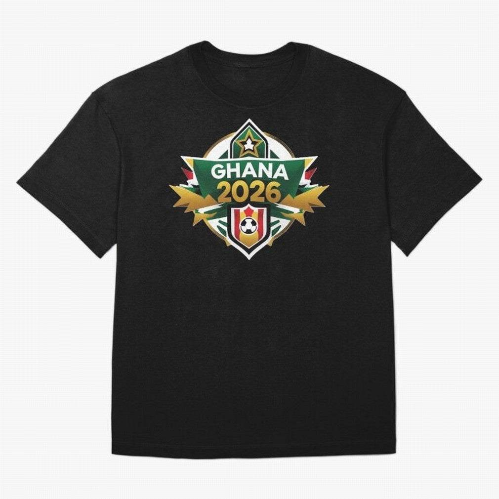 Ghana WC 2026 Classic T-Shirt Celebrate National Team Dreams in Global Football Passion for FIFA World Cup 2026, Inspired by Haaland, Argentina and Brazil, Football Passion, Legendary Performances, Festival Vibes and Supporter Community; Perfect