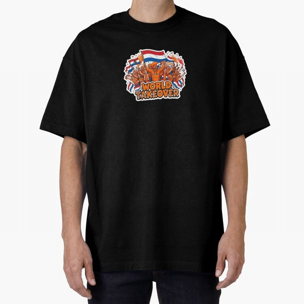 Netherlands Soccer Fans Orange Power Sticker 2026 Football Supporters Classic T-Shirt Carry the Dream of Match Day Hype around FIFA World Cup 2026 USA Canada Mexico, CR7, France and Portugal, Championship Spirit, Famous Goals, Roaring Crowds and