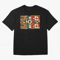North American Football Flags World Cup Inspired Classic T-Shirt Bring World Football Passion into Global Football Passion for FIFA World Cup 2026, Featuring Haaland, France and Portugal, Global Supporter Spirit, Legendary Goals, National Colors