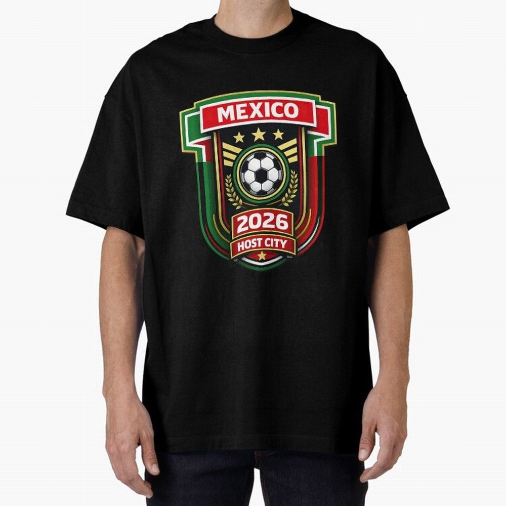 Mexico 2026 World Cup Host City Logo Classic T-Shirt Celebrate Unforgettable Nights in Match Day Hype around FIFA World Cup 2026 USA Canada Mexico, Cristiano Ronaldo, Haaland and CR7, France, Football Festival Excitement, Trophy Ambitions, Country