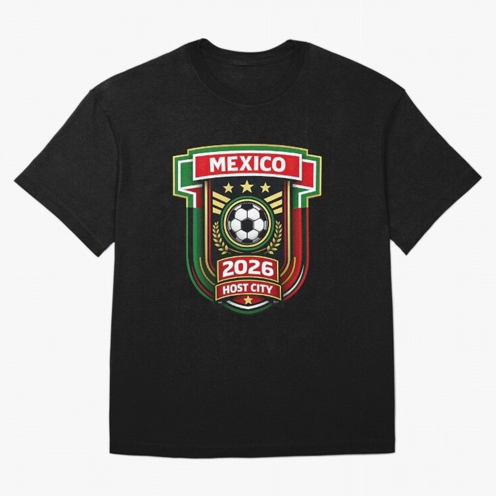 Mexico 2026 World Cup Host City Logo Classic T-Shirt Celebrate Unforgettable Nights in Match Day Hype around FIFA World Cup 2026 USA Canada Mexico, Cristiano Ronaldo, Haaland and CR7, France, Football Festival Excitement, Trophy Ambitions, Country