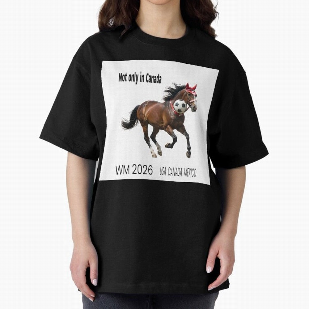 Canadian Horse World Championships 2026 in USA, Canada, Mexico Classic T-Shirt Spotlight Global Football Passion for FIFA World Cup 2026 Group Stage, Featuring Haaland and Mbappe, Portugal, Spain and Germany, Football Passion, Legendary