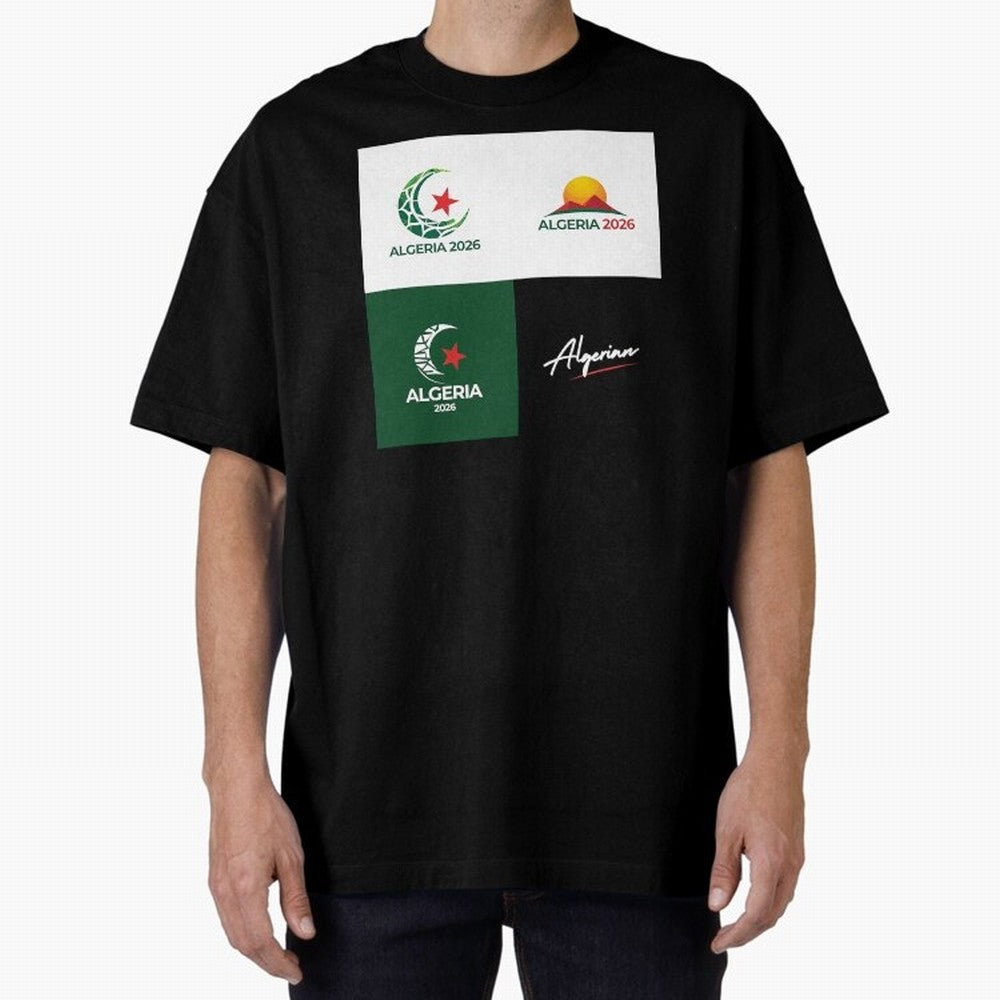Algeria WC 2026 Classic T-Shirt Bring Bold Fan Energy to FIFA World Cup 2026 Group Stage for Fans of Messi and England, Bringing Tournament Hype, Historic Matchups, Family Viewing Parties and Global Sports Pride; Perfect for Fans, Collectors,