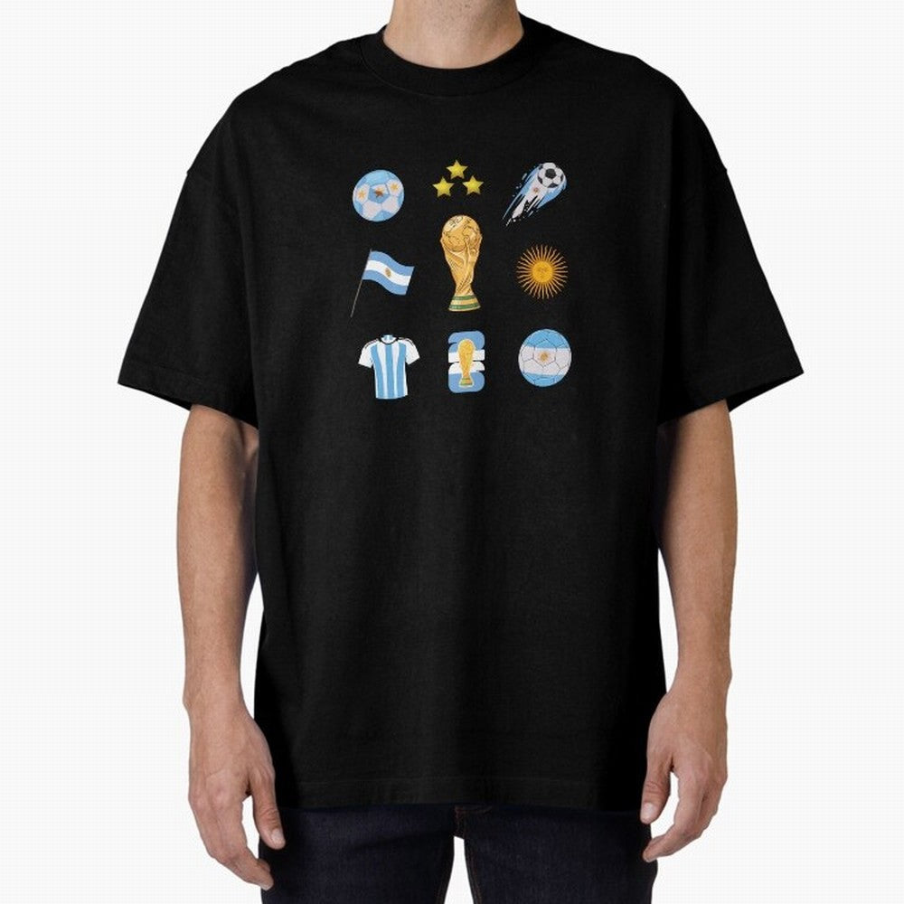 Argentina World Cup Champion 2026 Classic T-Shirt Make Every Kick Count in FIFA World Cup 2026 for Fans of Haaland and Mbappe and Brazil, Bringing Champion Mindset, Group Stage Buzz, Knockout Tension and Passionate Fan Culture; Created for Match