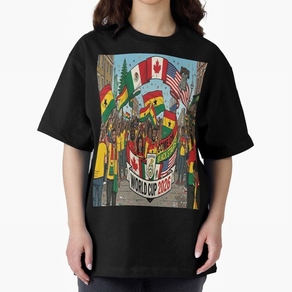 Ghana World Cup 2026 Classic T-Shirt Share FIFA World Cup 2026 for Fans of Neymar and England, Bringing Global Supporter Spirit, Legendary Goals, National Colors and Tournament Celebration; Great for Supporters Who Love Legendary Players, National