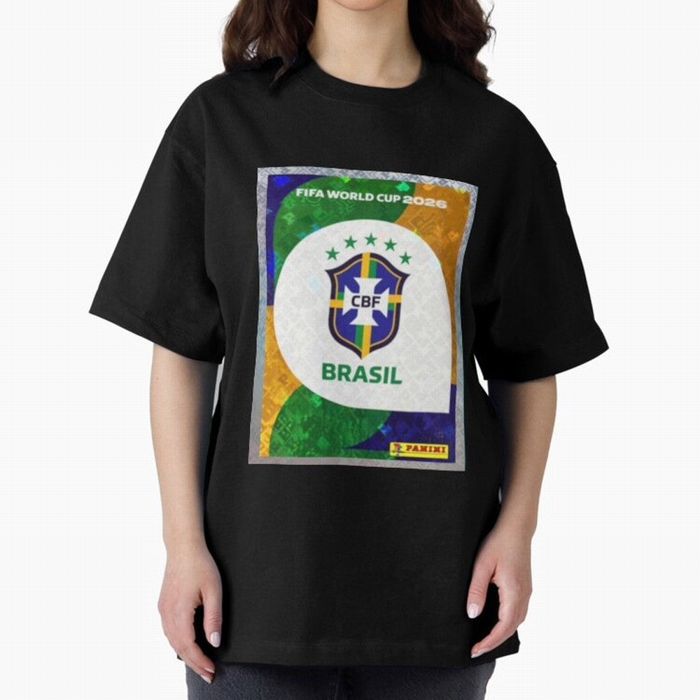 STICKER BRAZIL WORLD CUP 2026 Classic T-Shirt Cheer for FIFA World Cup 2026 Capturing CR7 and Messi, Brazil Energy, Classic Soccer Heritage, Championship Pressure, Fan Loyalty and International Pride; Made for Die Hard Supporters, Soccer Lovers,